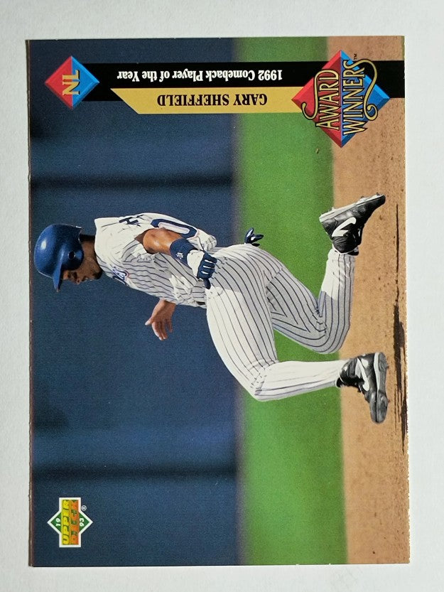 1993 Upper Deck #492 Gary Sheffield AW