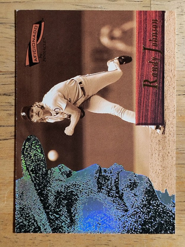 1996 Pinnacle Aficionado #10 Randy Johnson