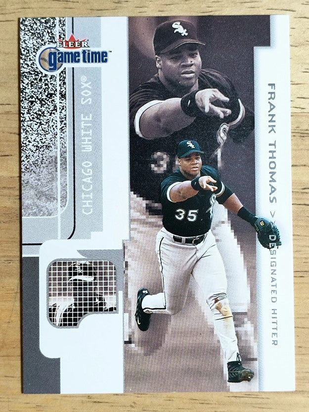 2001 Fleer Game Time #66 Frank Thomas