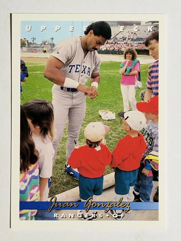 1993 Upper Deck #755 Juan Gonzalez