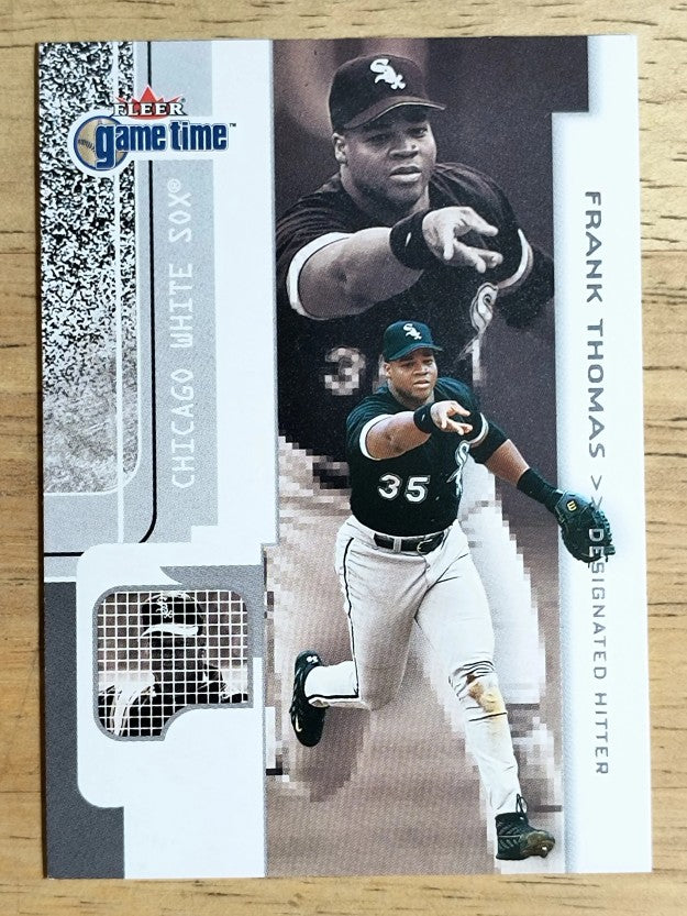 2001 Fleer Game Time #66 Frank Thomas