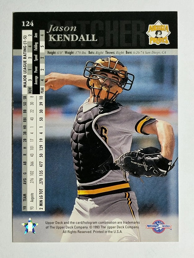 1994 Upper Deck Minors #124 Jason Kendall