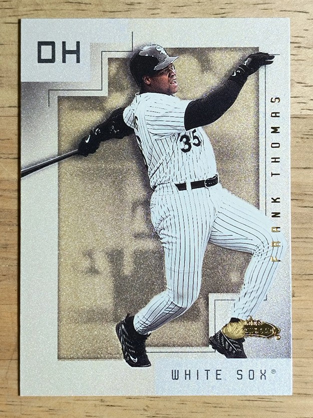 2001 Fleer Showcase #99 Frank Thomas