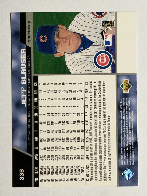 1999 Upper Deck #336 Jeff Blauser