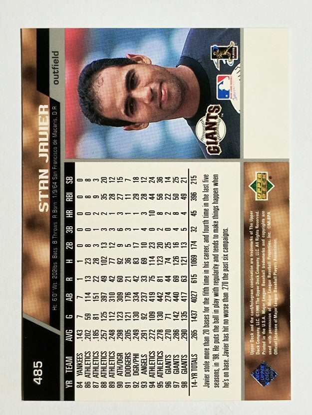 1999 Upper Deck #485 Stan Javier