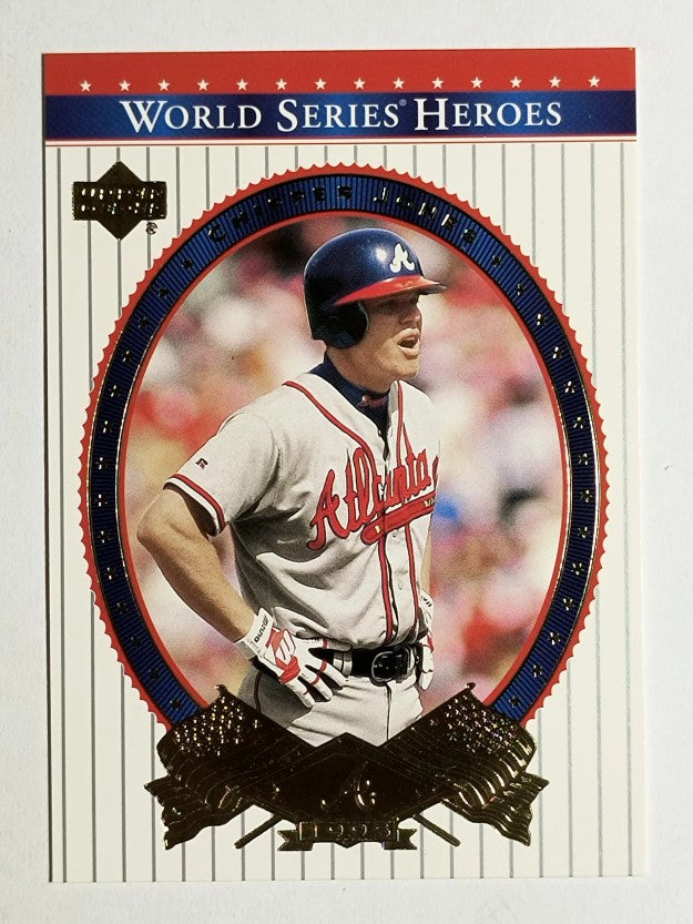 2002 Upper Deck World Series Heroes #13 Chipper Jones