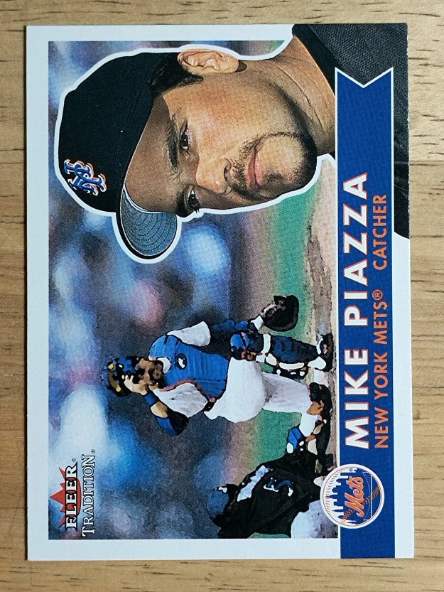 2001 Fleer Tradition #152 Mike Piazza