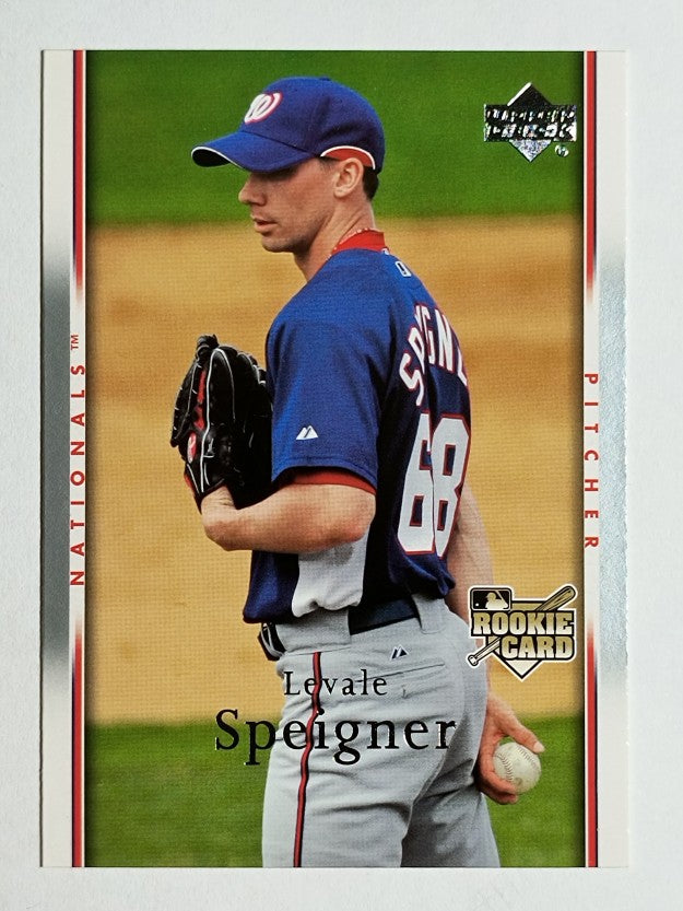 2007 Upper Deck #1012 Levale Speigner RC