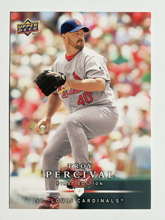 2008 Upper Deck First Edition #53 Troy Percival