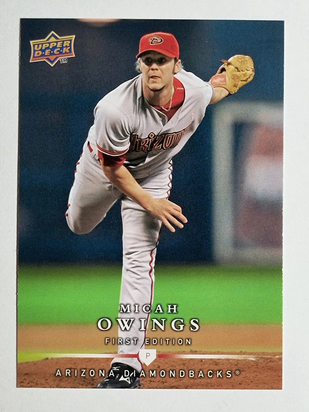 2008 Upper Deck First Edition #76 Micah Owings