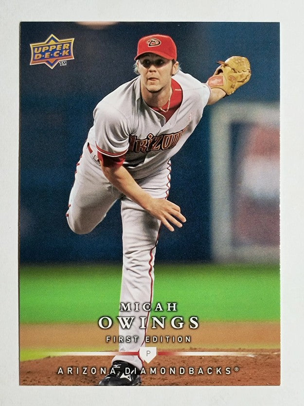 2008 Upper Deck First Edition #76 Micah Owings