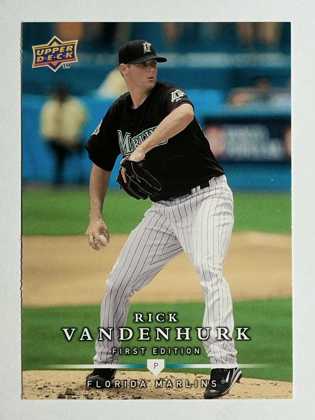 2008 Upper Deck First Edition #118 Rick Vanden Hurk