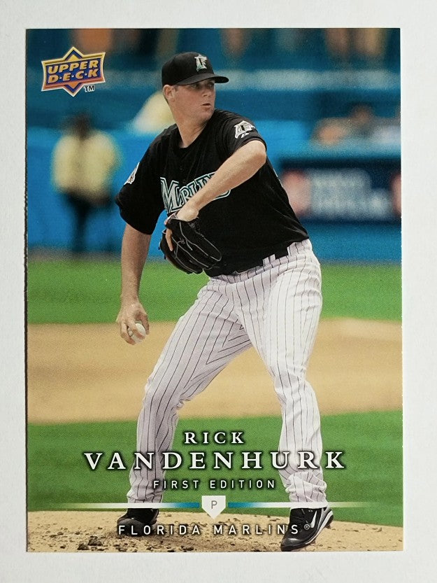 2008 Upper Deck First Edition #118 Rick Vanden Hurk