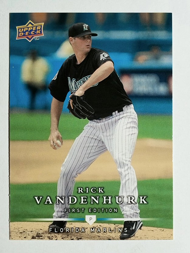 2008 Upper Deck First Edition #118 Rick Vanden Hurk