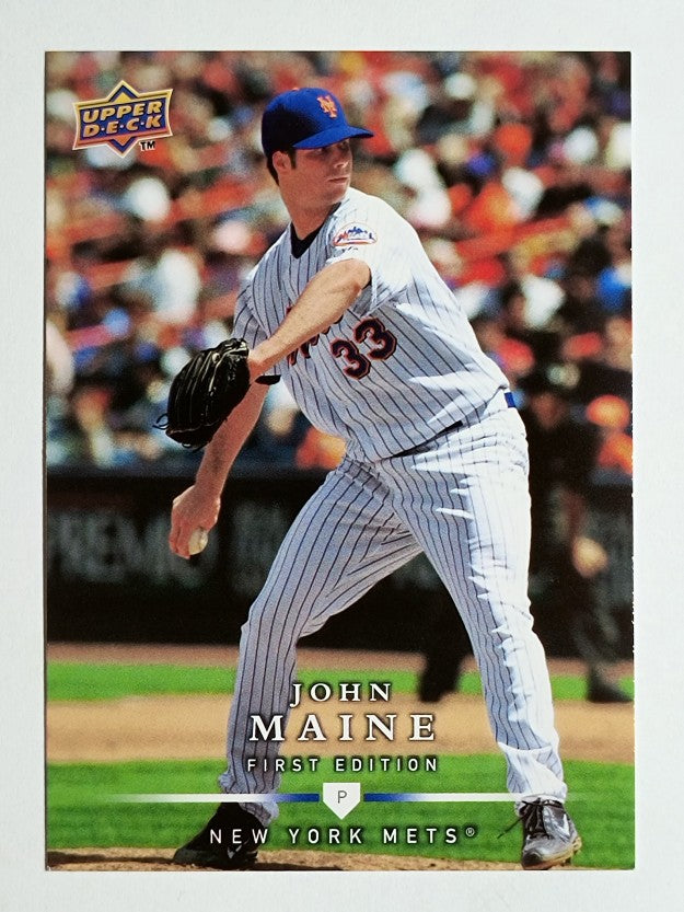 2008 Upper Deck First Edition #124 John Maine