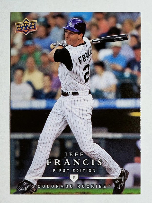 2008 Upper Deck First Edition #200 Jeff Francis