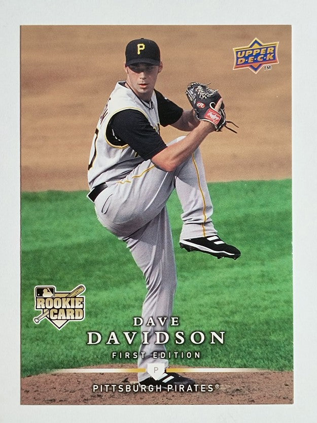 2008 Upper Deck First Edition #295 Dave Davidson RC