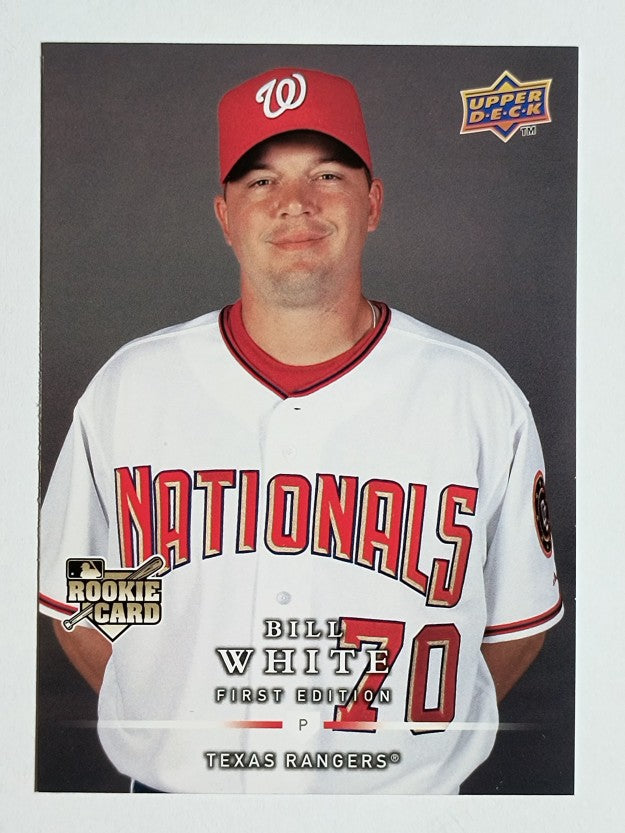 2008 Upper Deck First Edition #300 Bill White RC