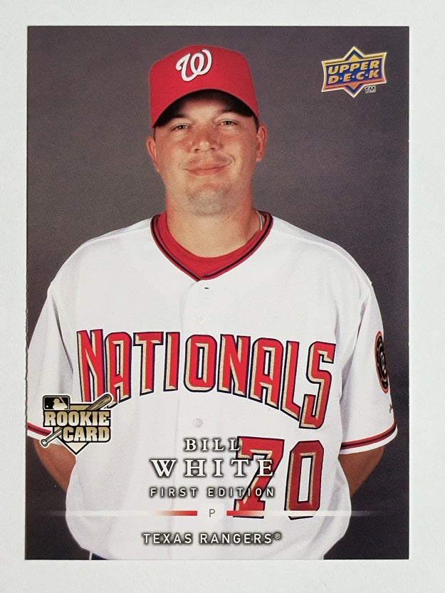 2008 Upper Deck First Edition #300 Bill White RC