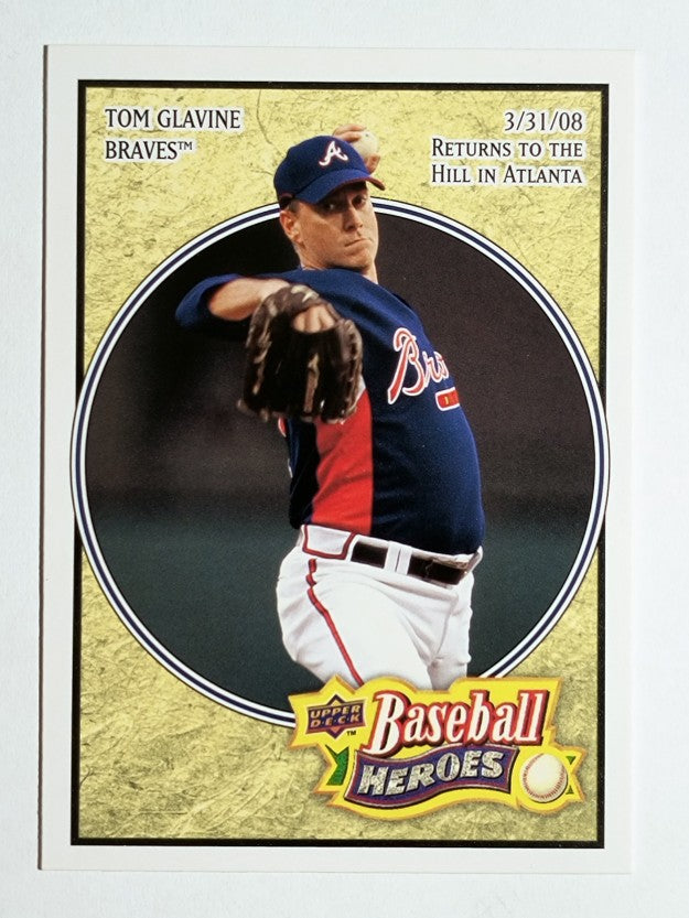 2008 Upper Deck Heroes #8 Tom Glavine