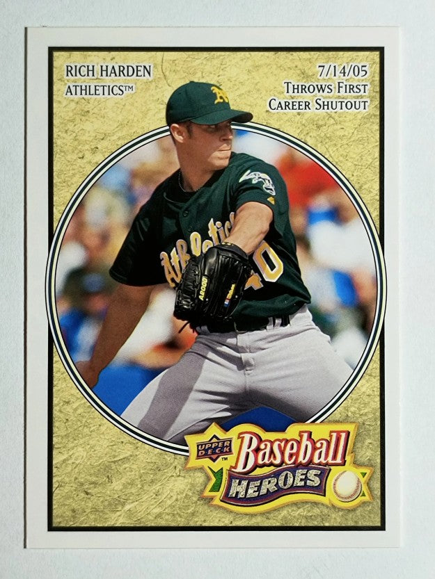 2008 Upper Deck Heroes #130 Rich Harden