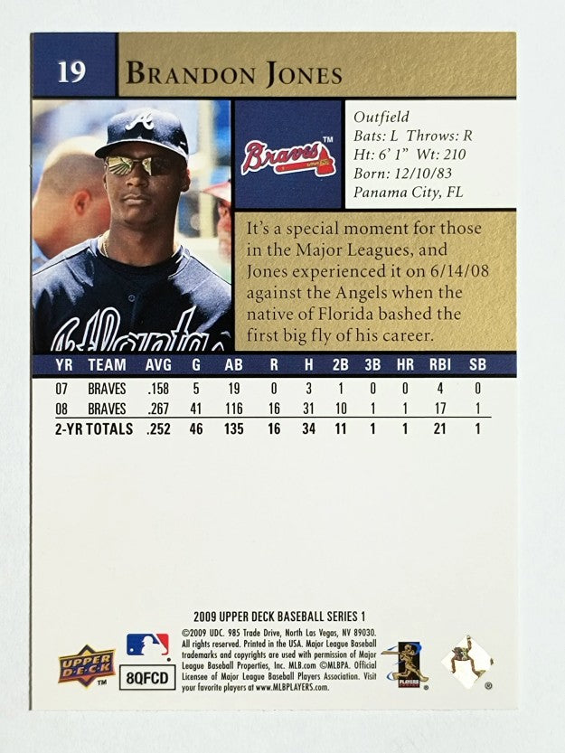 2009 Upper Deck #19 Brandon Jones