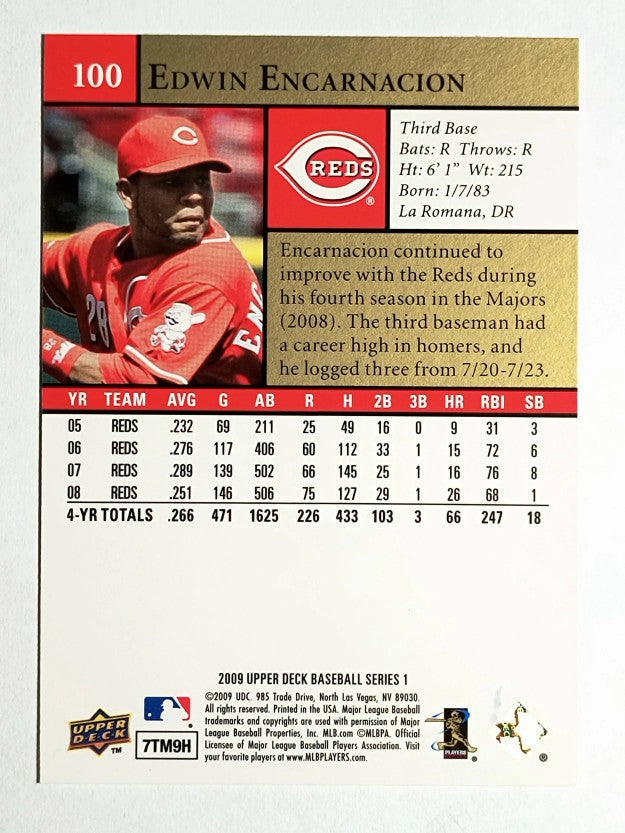 2009 Upper Deck #100 Edwin Encarnacion