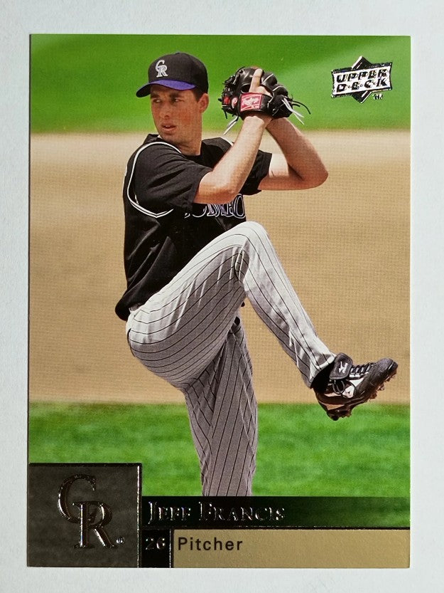 2009 Upper Deck #123 Jeff Francis