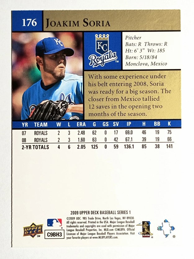 2009 Upper Deck #176 Joakim Soria