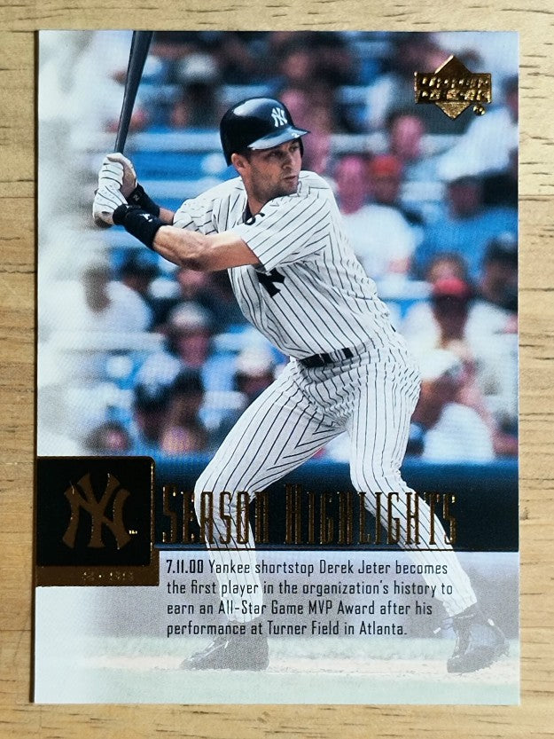 2001 Upper Deck #263 Derek Jeter SH