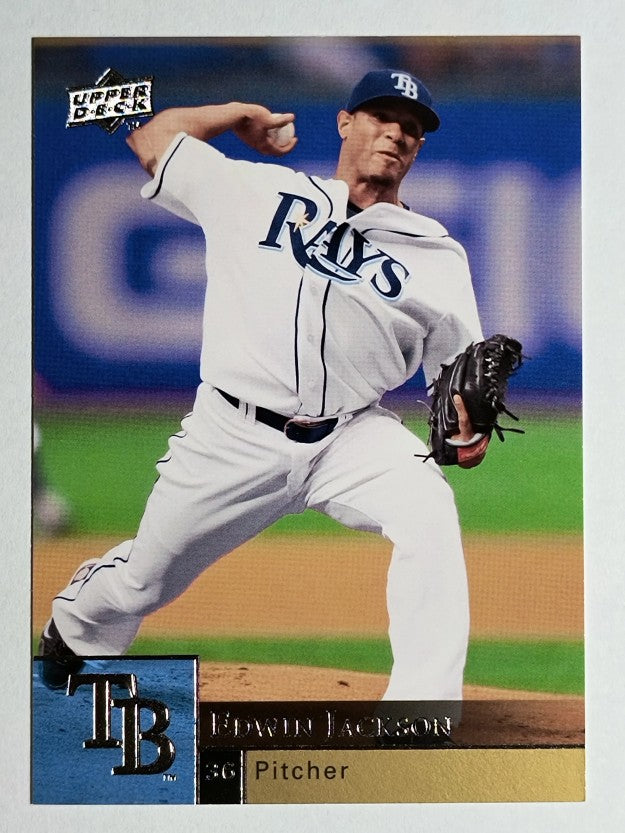 2009 Upper Deck #368 Edwin Jackson