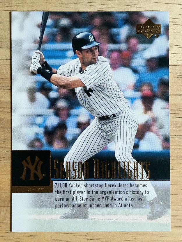 2001 Upper Deck #263 Derek Jeter SH