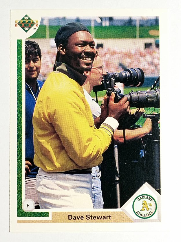 1991 Upper Deck #127 Dave Stewart