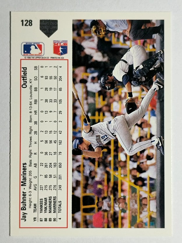 1991 Upper Deck #128 Jay Buhner