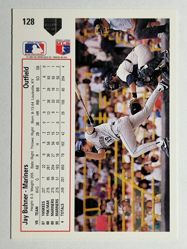 1991 Upper Deck #128 Jay Buhner
