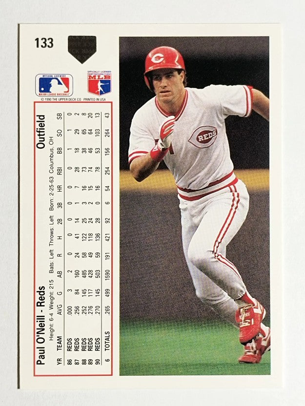 1991 Upper Deck #133 Paul O'Neill