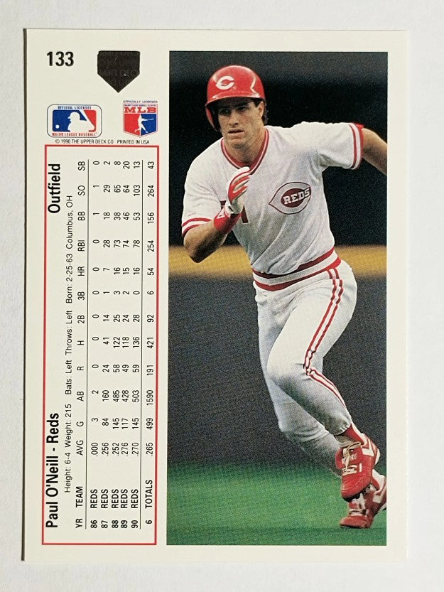 1991 Upper Deck #133 Paul O'Neill