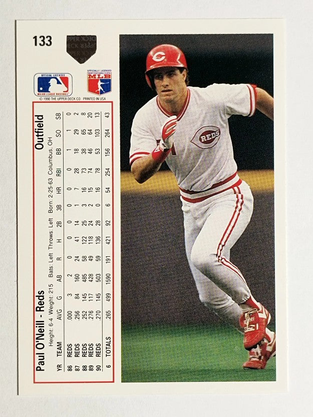 1991 Upper Deck #133 Paul O'Neill