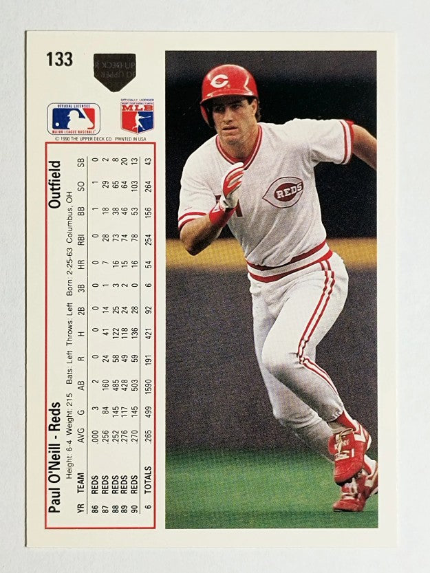 1991 Upper Deck #133 Paul O'Neill