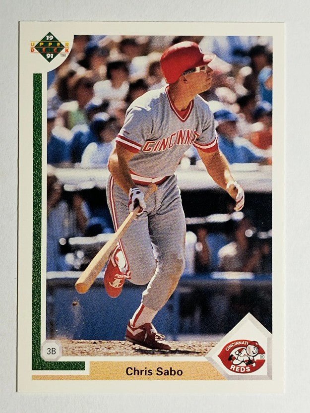 1991 Upper Deck #135 Chris Sabo