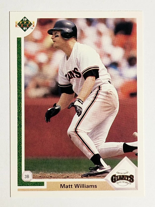 1991 Upper Deck #157 Matt Williams