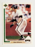 1991 Upper Deck #157 Matt Williams
