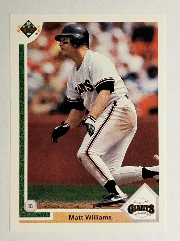 1991 Upper Deck #157 Matt Williams