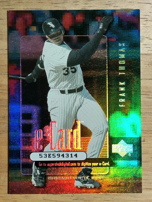2001 Upper Deck e-Card #E3 Frank Thomas