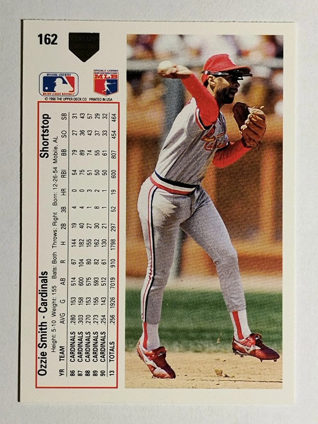 1991 Upper Deck #162 Ozzie Smith