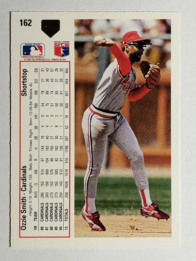 1991 Upper Deck #162 Ozzie Smith