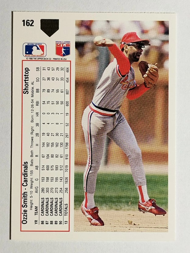 1991 Upper Deck #162 Ozzie Smith