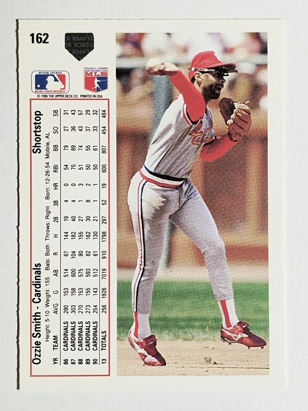 1991 Upper Deck #162 Ozzie Smith