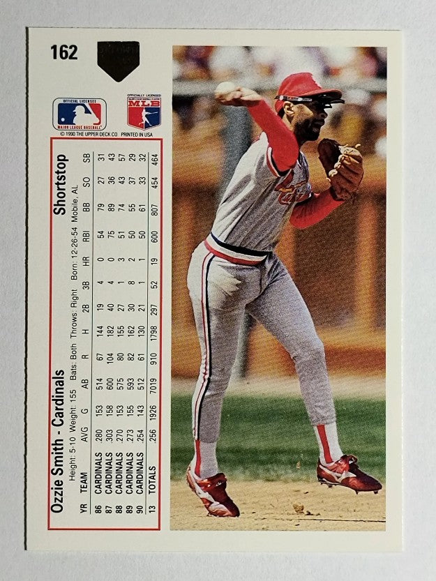 1991 Upper Deck #162 Ozzie Smith