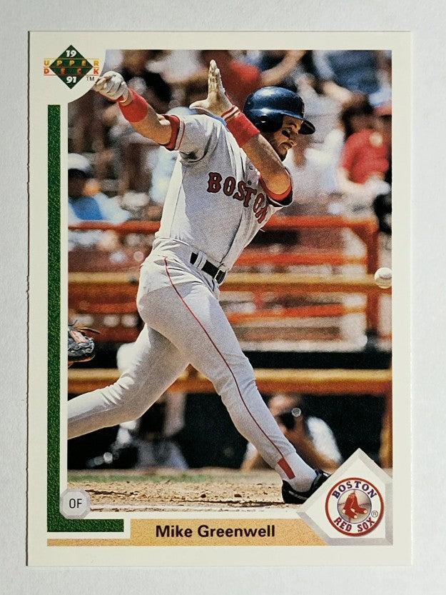 1991 Upper Deck #165 Mike Greenwell